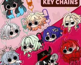 Honkai Star Rail acrylic keychains