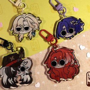 Honkai Star Rail acrylic keychains