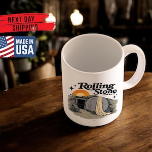 Rolling Stones Mug, Christian Mug, Easter Coffee Mug, Faith-Based Mug, Jesus Christ Mug, Trendy Christian Coffee Mug