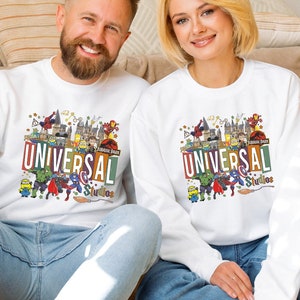 Vintage Universal Studios Sweatshirt, Universal Studios Family Vacation 2024, Universal Studios Trip Shirt, Family Trip Top, 2024 Vacation