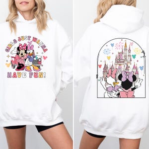 Moletom Disney Minnie Daisy Summer, Meninas Só Querem Ter Sol, Camiseta Disney Besties, Camiseta Disneyworld, Camiseta Disney Summer