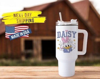 Vaso Disney, Vaso de viaje Magic Kingdom, Vaso Daisy Duck, Vaso Disneyland Girls