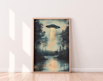 UFO を描いたルネサンス絵画 – 古典芸術と SF の融合 - Etsy 日本