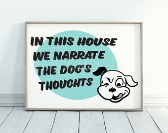 Funny Dog Mom Print: Retro Dog Art (Digital Download)
