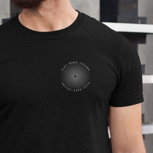Techno T-shirt | Electronic Dance Music T-Shirt | Techno Music Shirt | Simple Black Tee | EDM Gift | Play More Techno