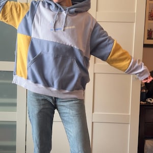 nike pastel block hoodie