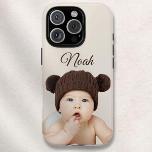 Custom Photo iphone Case Customized Gift for Dad Personalized Gift for Grandma Cute Gift Idea for Mom Birthday Gift for Grandpa Present