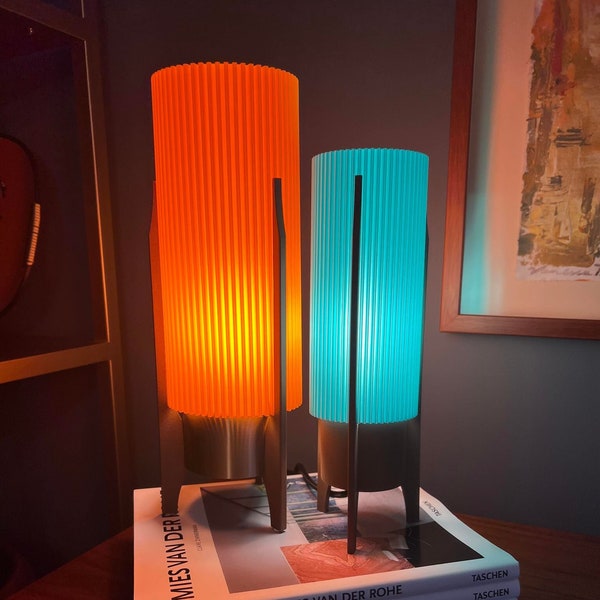 Mid Century Modern Rocket Lamp