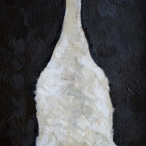 Löparand Gladys - 10 x 16,5 Reproduktion av min originaloljemålning