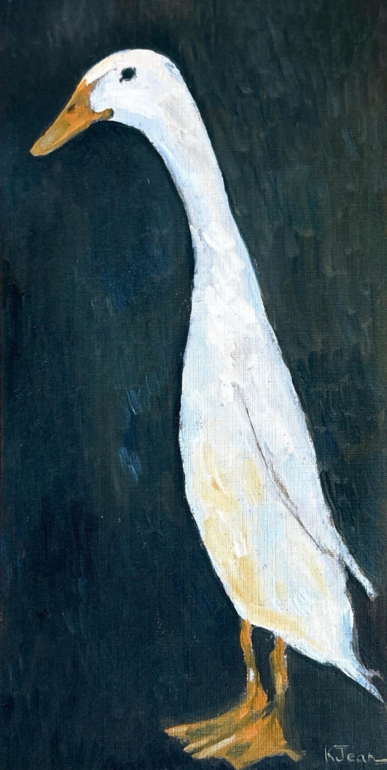 Runner Duck - 5x10 Reproduction of My Original Oil Painting - Etsy