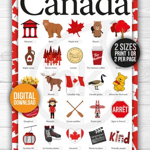 Schnitzeljagd in Kanada - Kanada Day Bingo!