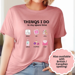 Coisas que faço no meu tempo livre, camisa do fabricante de cartões, camiseta do fabricante de cartões, presente do fabricante de cartões, presente do fabricante de cartões, tempo livre do fabricante de cartões,
