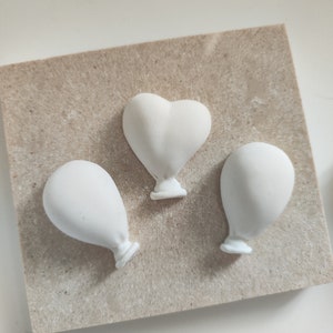 10 pezzi Bomboniera segnaposto palloncino in  gesso ceramico  profumato ideale per creare segnaposto e bomboniere fai da te per sacchetti