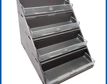 Hobby Rack Desktop w/ Benches - Empty Box Insert Set