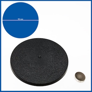Round 90mm Base - ( Magnets included ) - 1 pack