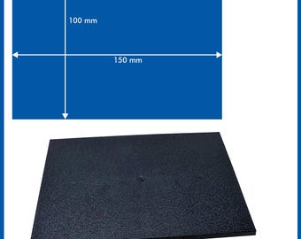 Rectangle 100mm x 150mm Base - ( Magnets not included ) - 1 pack