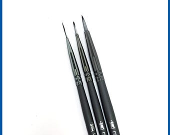 Detail Brush Set - 3 Brushes of different size