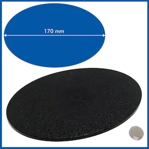 Oval 170mm Base - ( Magnets Included ) - 1 Pack