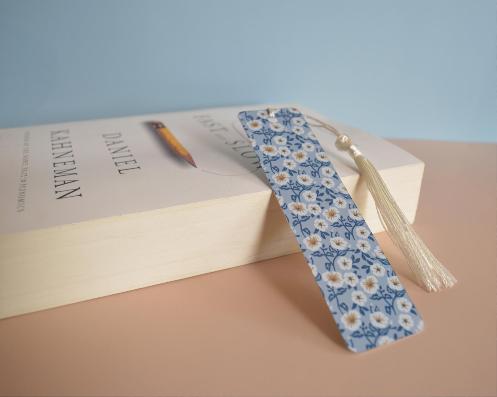 Handmade Floral Metal Bookmark With Tassel, Personalized Book Lover ...