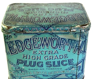 Edgeworth Extra High Grade Plug Slice Tins