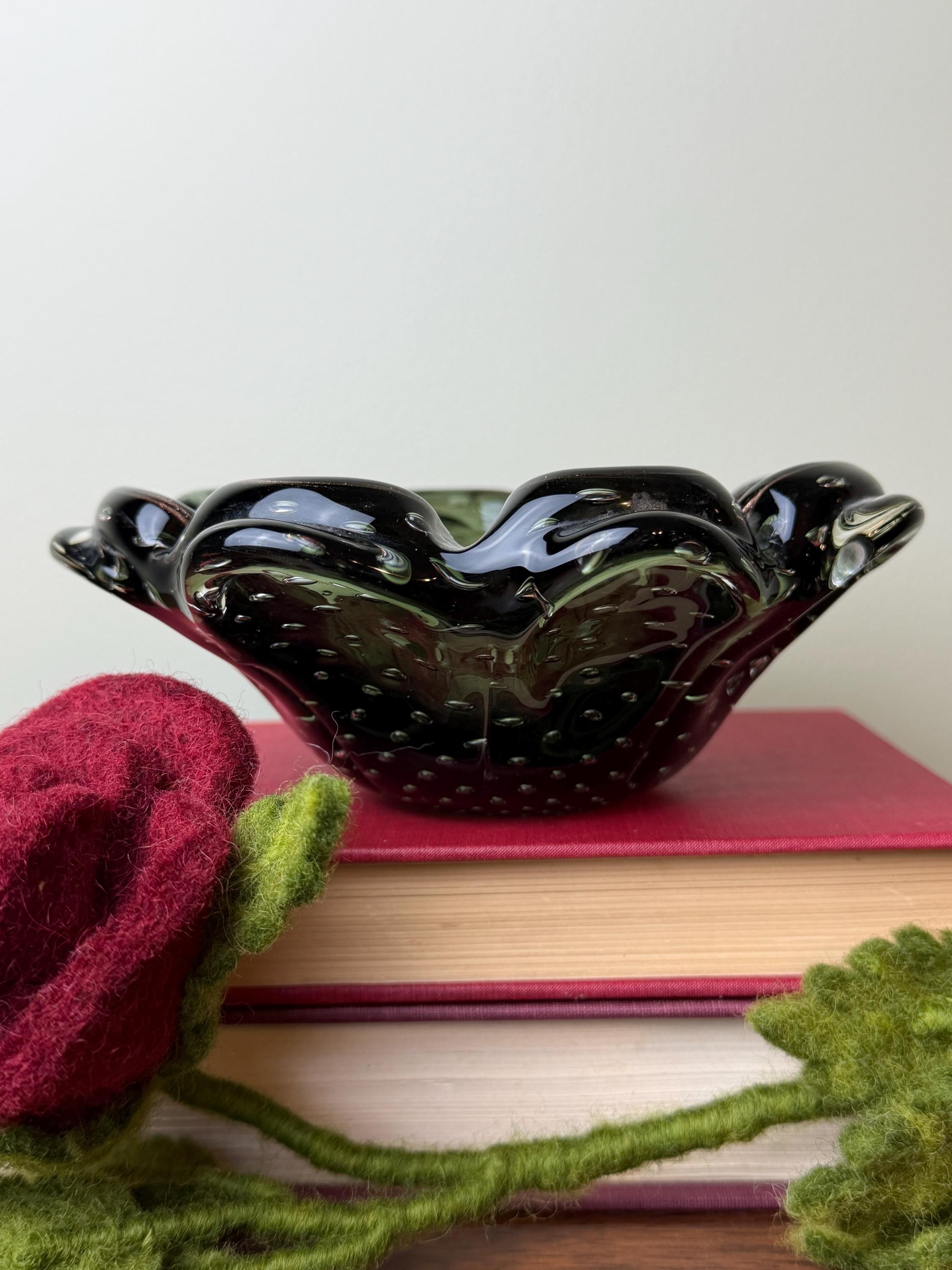 Murano Bowl Bullicante - Etsy