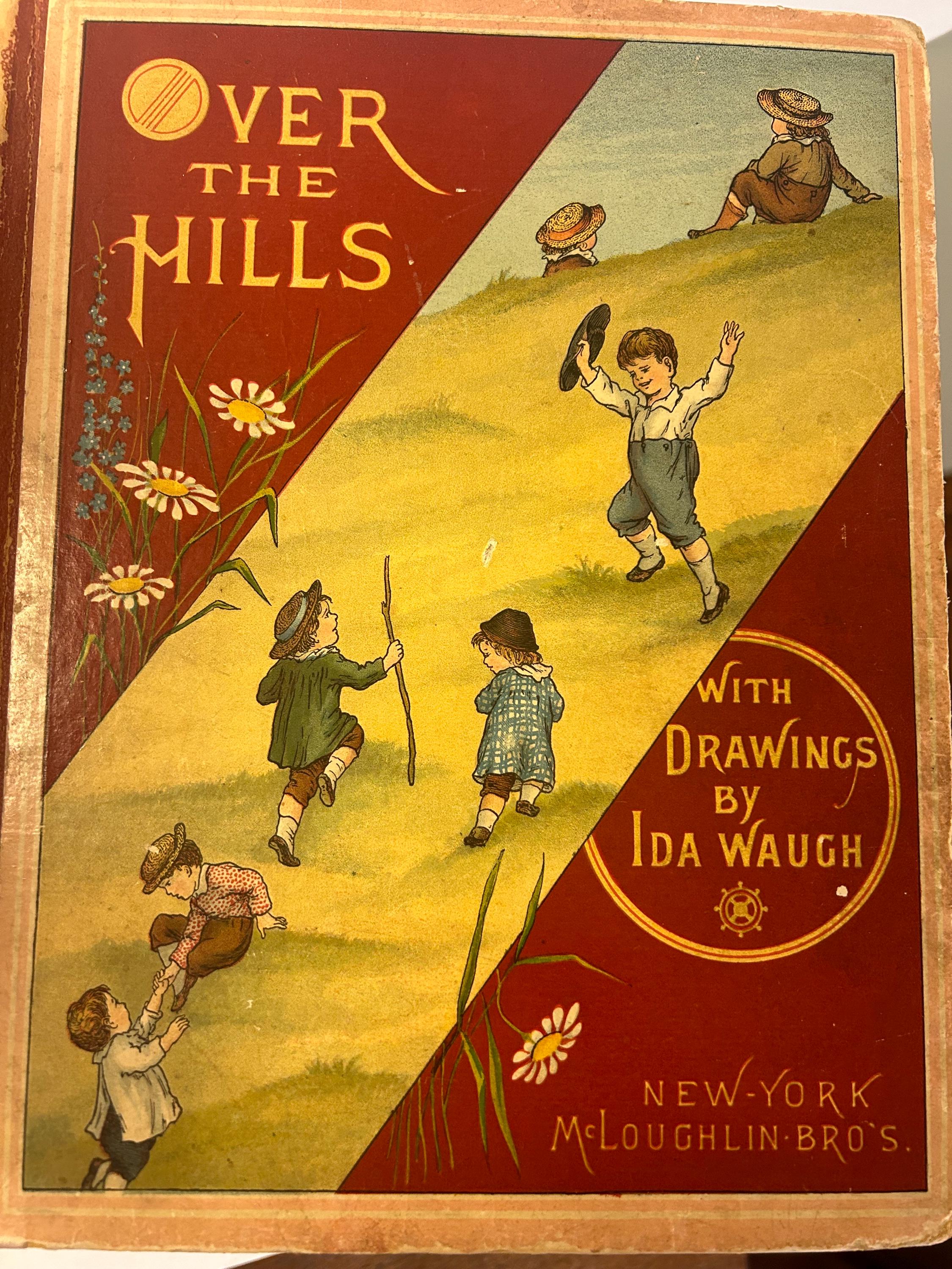 希少】1882年 Ida Waugh 赤ちゃんのイラストがたくさん♡ 洋書