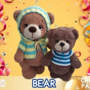 Amigurumi Teddy Bear Pattern Crochet pattern for teddy bear