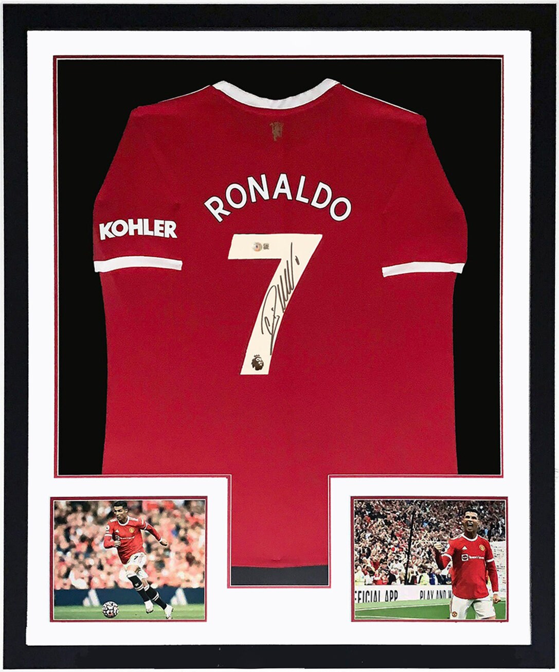 Cristiano Ronaldo Signed Authentic Manchester United Jersey Cristiano Ronaldo Signed Authentic Manchester United Jersey