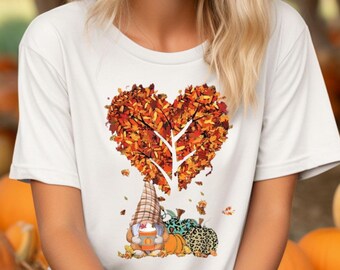 Fall Heart Tree png, I love Fall, Autumn Tree,  Fall Tree png, Autumn Heart Tree png, Fall Colors, Fall Leaves Download, Sublimate Design