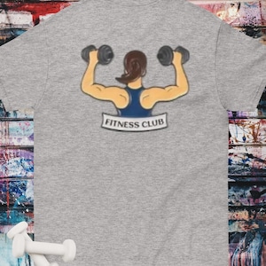 Fitness Club Shirt, Motivational Fitness Shirt, Gym Workout Shirt, Weightlifting Vibes, Gym Tee, Exercise Shirt, Gift for her