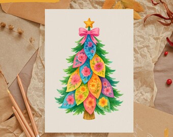 Christmas Tree Coquette Shirt PNG, Girly Christmas PNG, Decorative Christmas Tree PNG, Pink Xmas Tree Clipart, Christmas Tree png