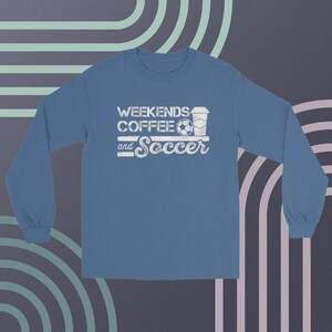 Soccer Long Sleeve Shirt, Futbal Shirt, Soccer Shirt, kids Shirt, Mens tee, Womens Tee, Sport Shirt,  Goal Tee, Soccer Mom Shirt, Coach Tee