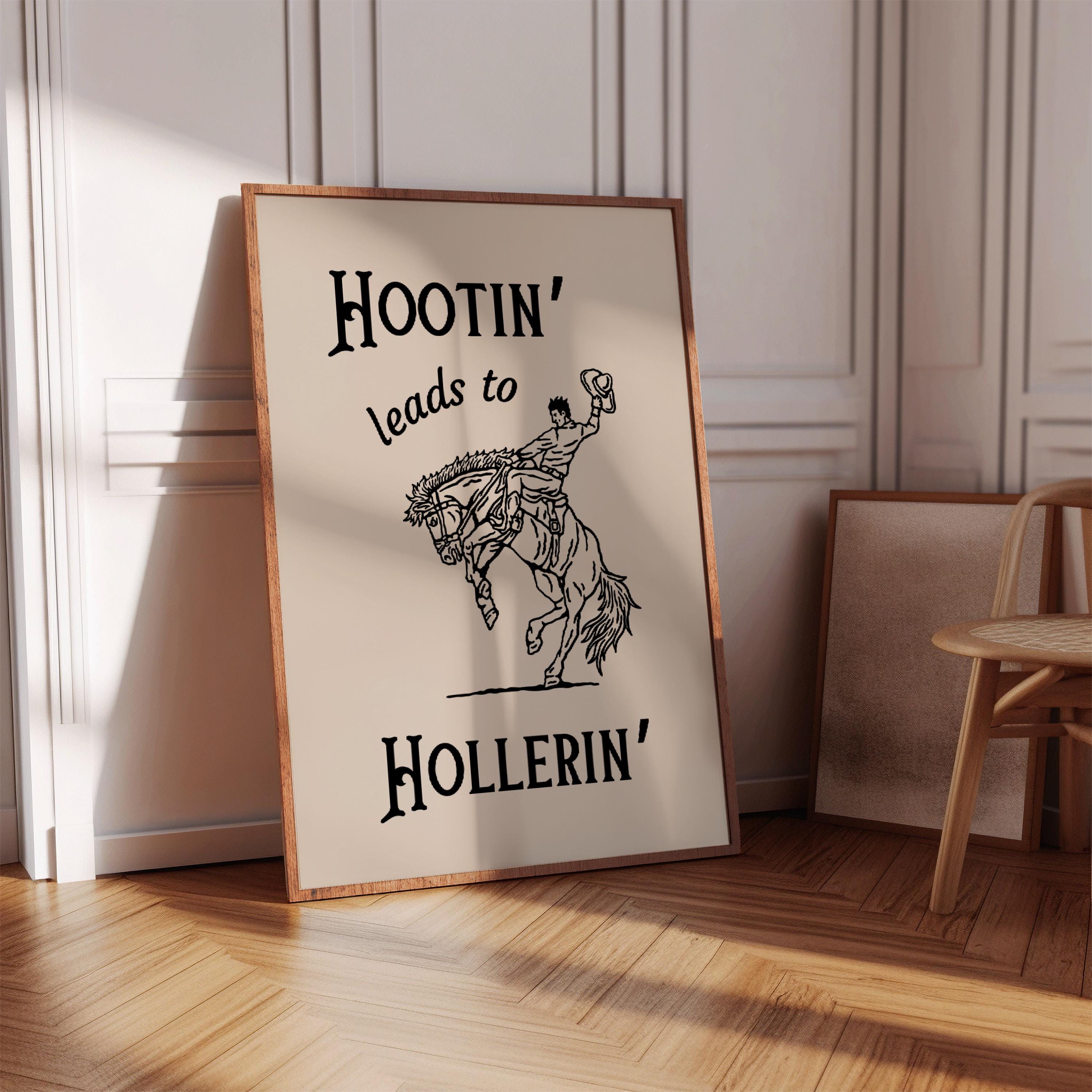 Western Wall Art, Vintage Wild West, Texas Art, Funny Rodeo Poster, Retro Southwestern Print, Cowboy Nursery Decor, Cute Apartment Aesthetic