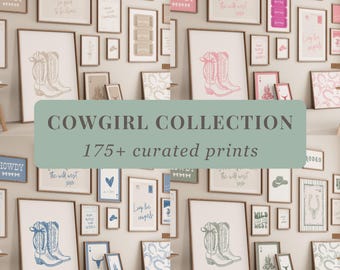 Girly Western Wall Art