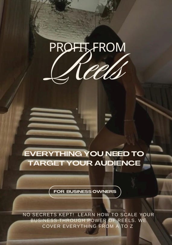 Instagram Reels Guide, Grow Your Audience, Content Strategy Workbook, Social Media Marketing Training
