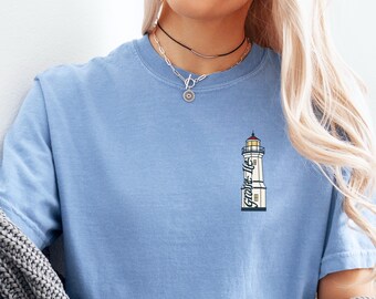 Camiseta del faro de Grosse Ile: camiseta de recuerdo de la isla de Michigan