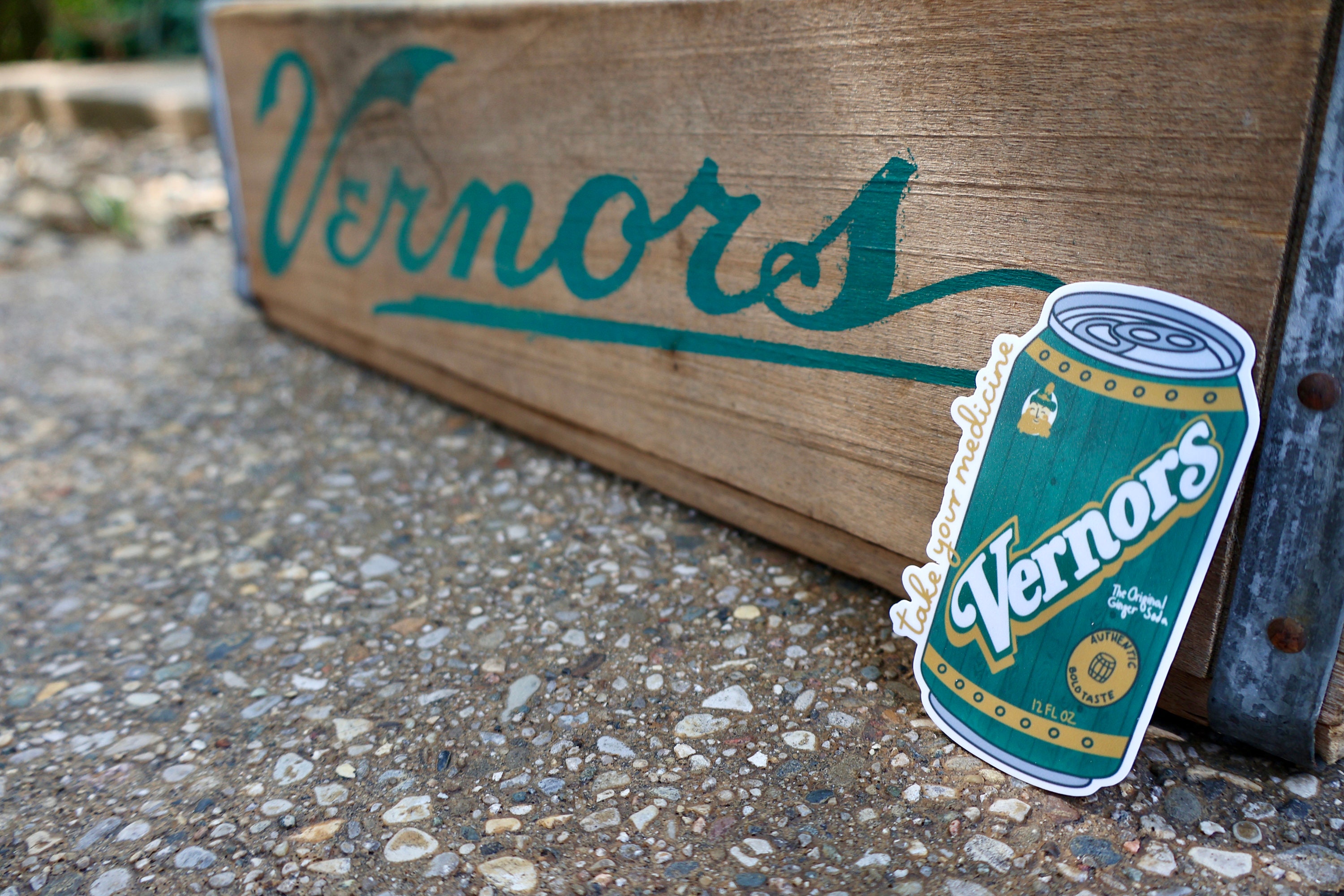 Vernors Ginger Ale Sticker: Michigan Medicine, Waterproof Vinyl Decal ...