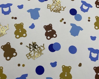 Can Bearly Wait - Teddy Bear Baby Shower Confetti