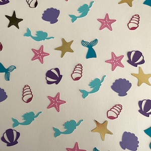 Mermaid - Birthday Party Confetti