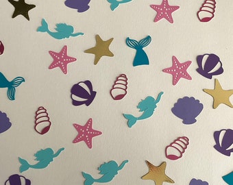 Mermaid - Birthday Party Confetti