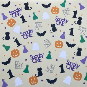 Spooky One - First Birthday - Halloween Party Confetti