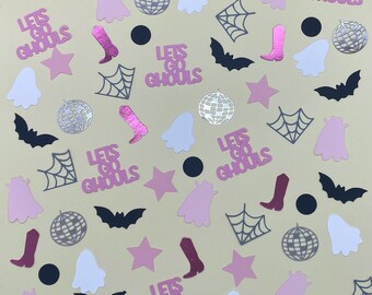 Let’s Go Ghouls - Birthday - Bachelorette - Halloween  Confetti