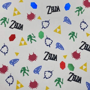 Legend of Zelda - Gamer Birthday Party Confetti