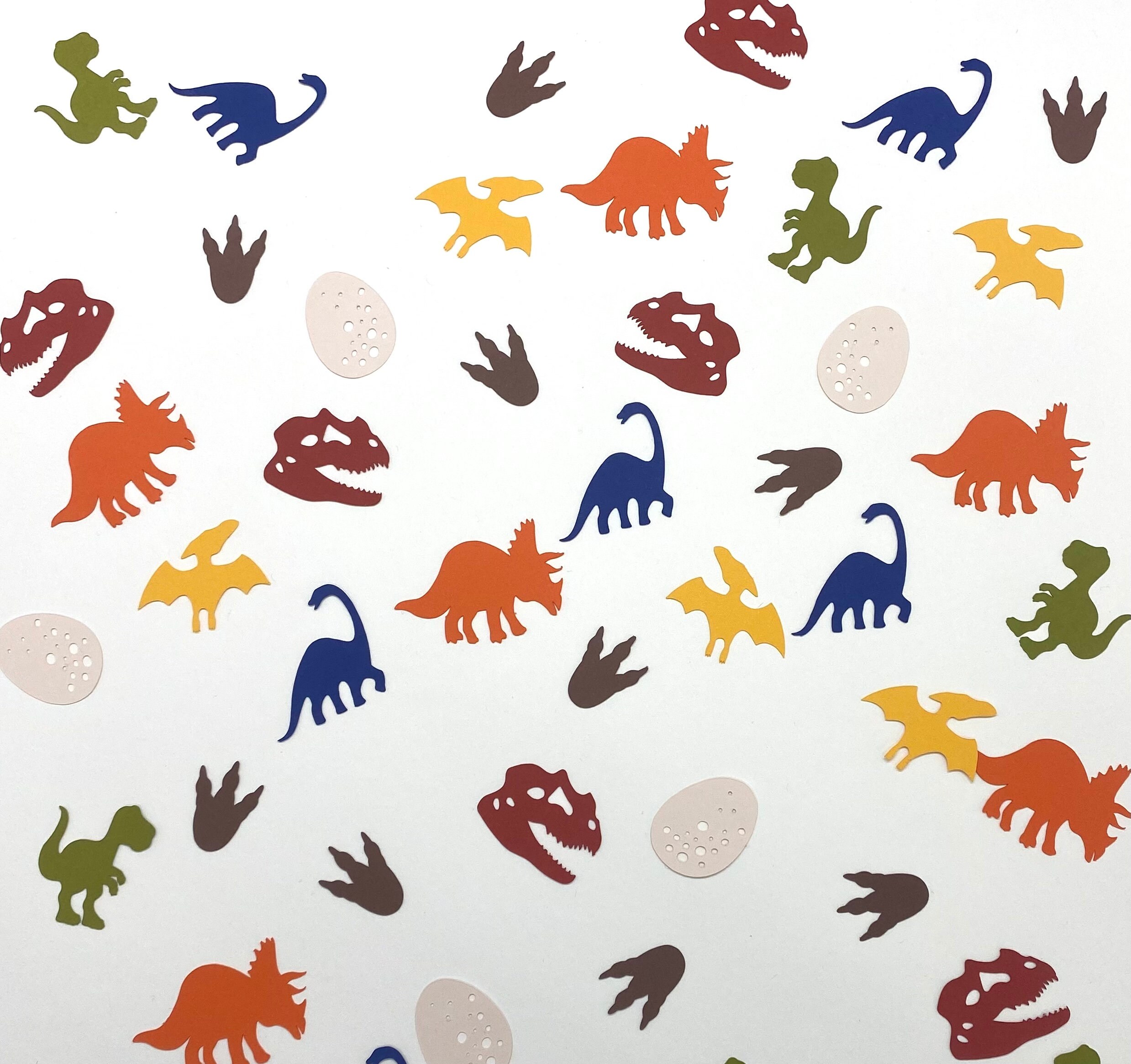 Dinosaur Birthday Party Confetti