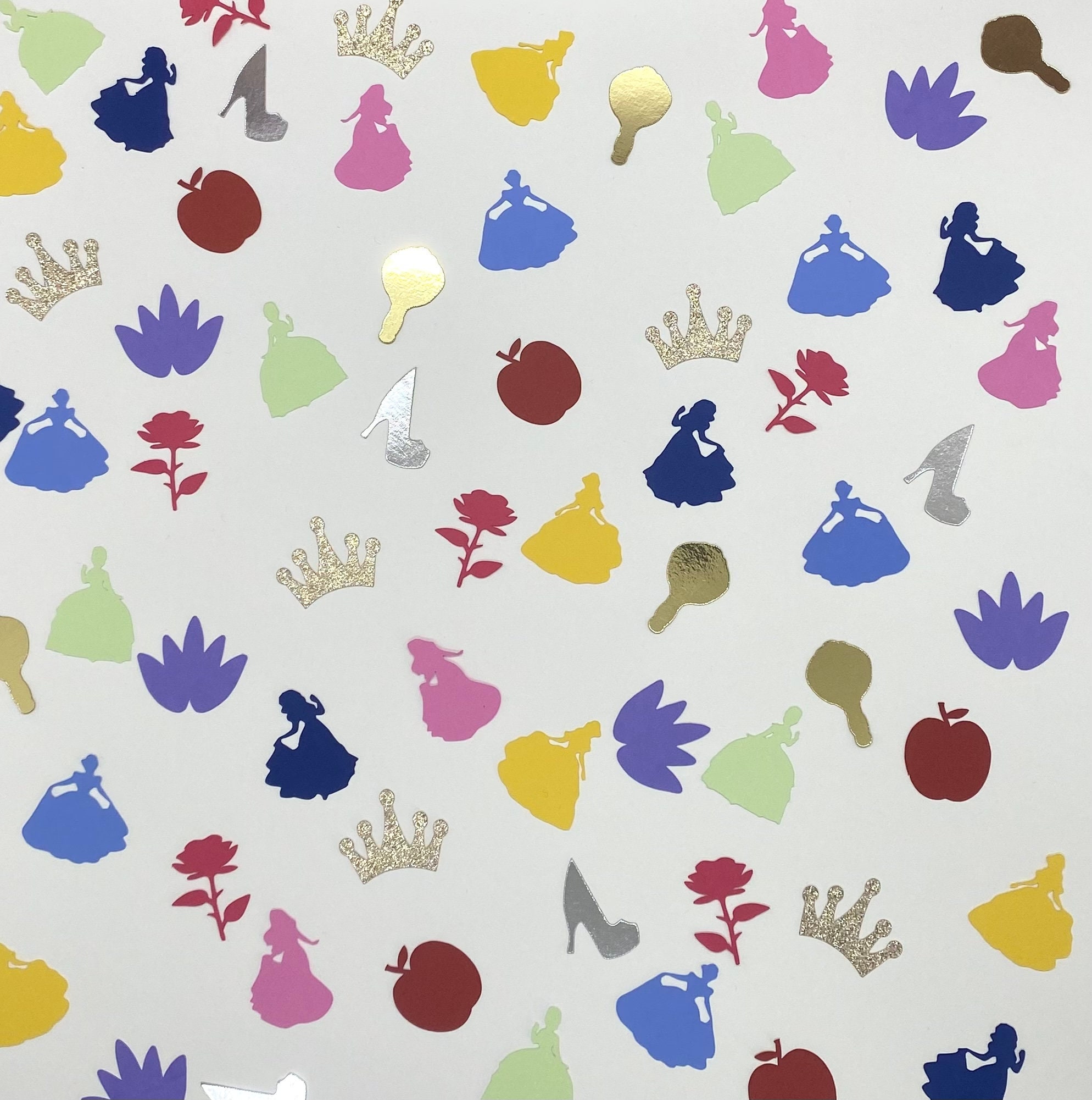 Disney Princess Birthday Party Confetti
