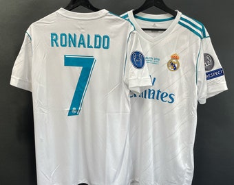 Maillot de football classique Ronaldo 7 du Real Madrid 2017-18