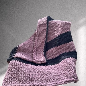 Jumbo Chenille Chunky Knit Blanket, Chunky Knit Throw, Super Soft and cozy Blanket