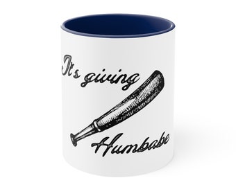 Accent Coffee Mug, 11oz It's Giving Humbabe
