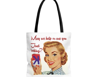 Tote Bag (AOP) Just Looking