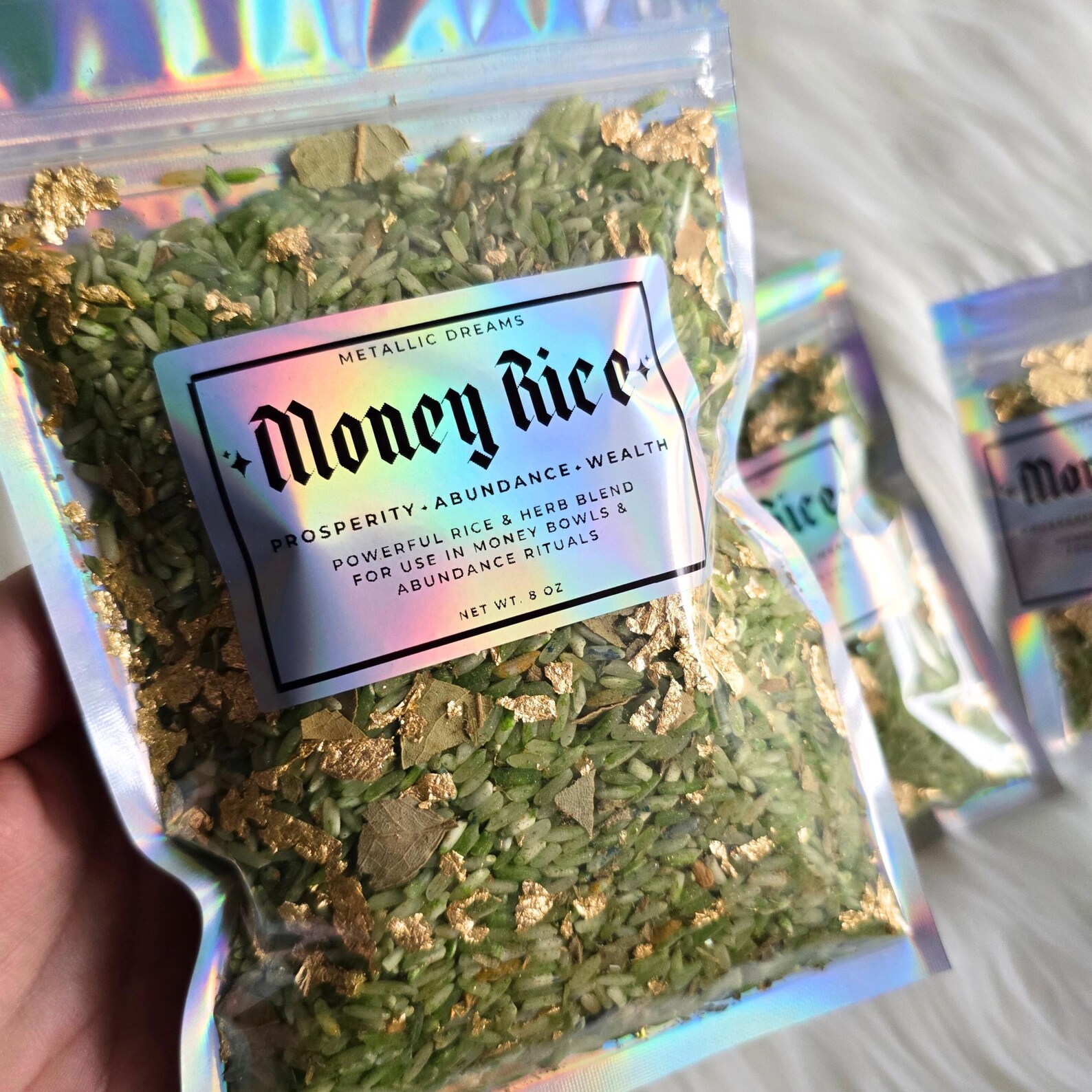 Money Rice for Wealth, Prosperity, Abundance, Financial Stability ...